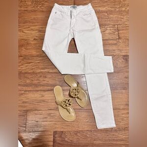 Judy Blue white skinny jeans